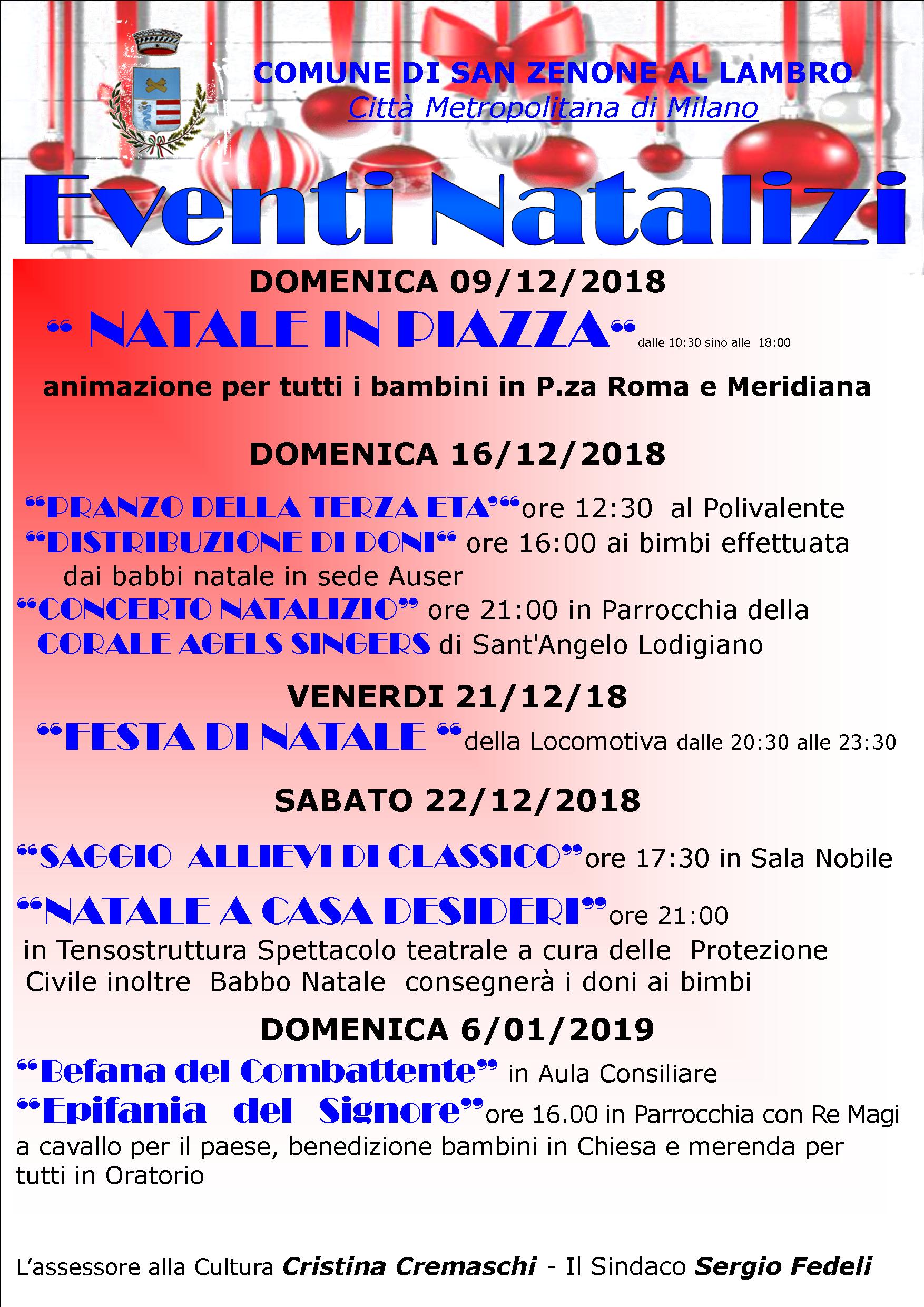 Eventi natalizi 