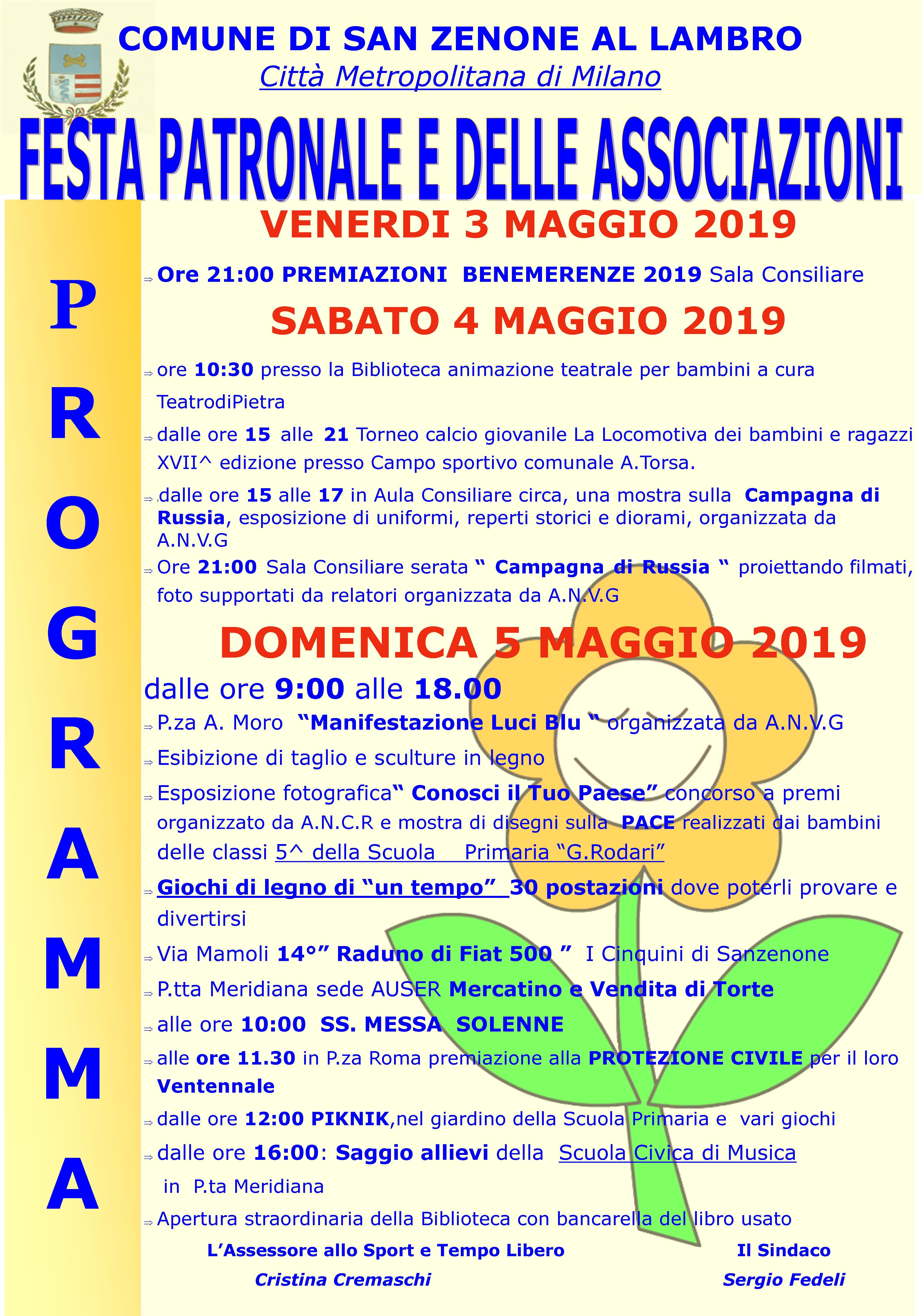 Festa patronale e delle associazioni 